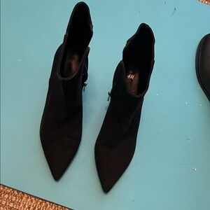 H&M Black Heeled Boots